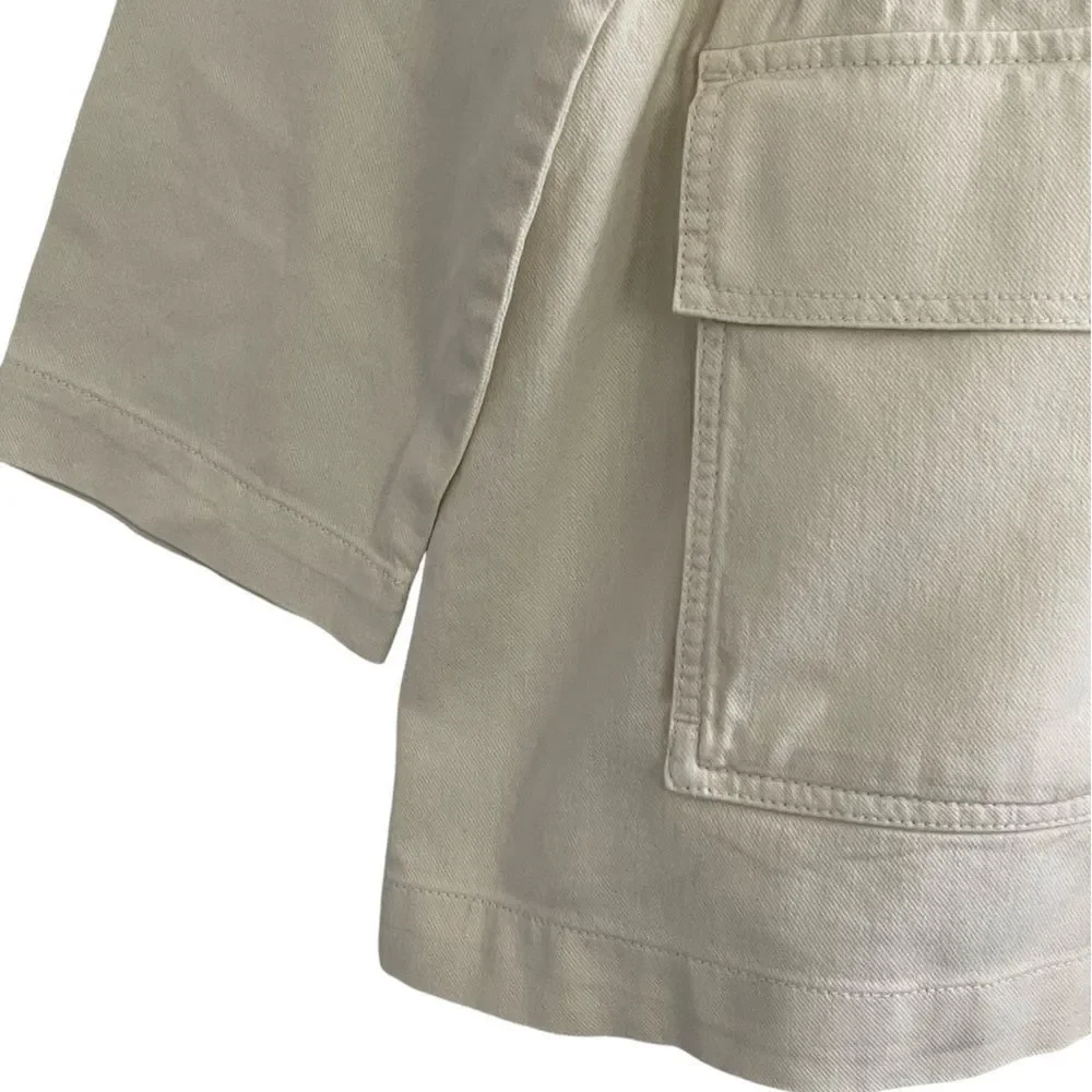 Micheal Kors Utility Jacket Color: Bone Size: XLG
